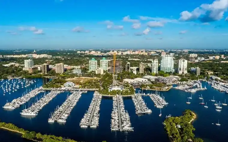 Coconut Grove neighborhood in Miami
