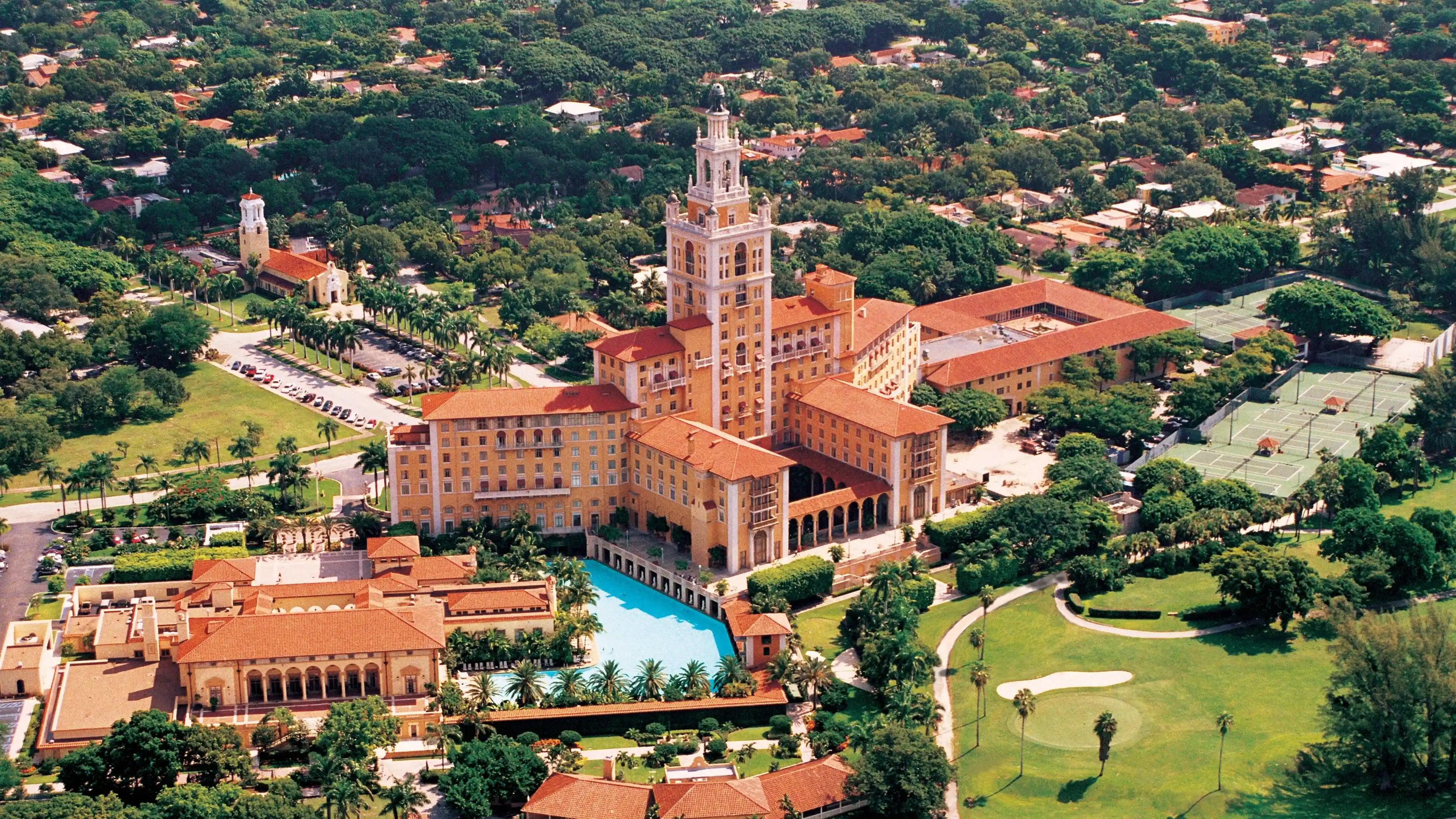 Coral Gables neighborhood in Miami